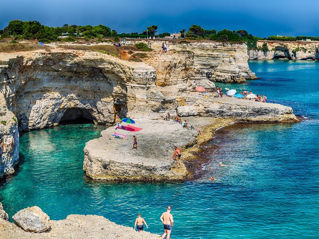 Luxury Beach Villa Puglia Italy Pulsano Exterior foto